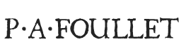 Pierre-Antoine Foullet Pierre-Antoine Foullet