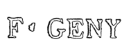 François Geny François Geny