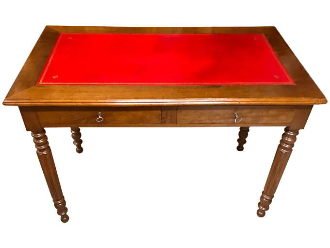 Après restauration. Bureau d'époque Louis Philippe Après restauration. Restauration à Paris - Vincennes d'un Bureau d'époque Louis Philippe