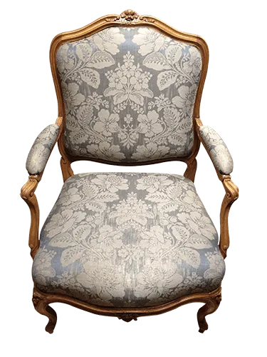 Fauteuil Louis XV Restauration de meubles à Paris - Vincennes. Historique du fauteuil Louis XV